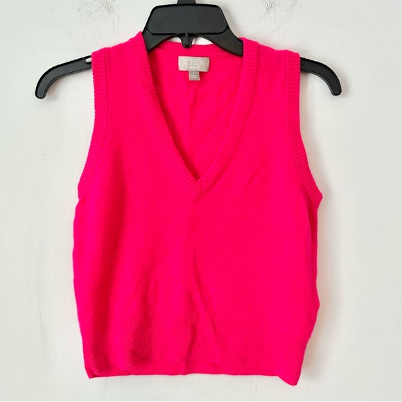 J. Crew Cashmere V-Neck Sweater Vest - Picture 4 of 9